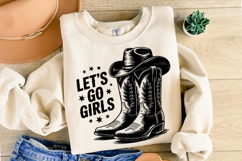 Let&#039;s Go Girls svg Design | Svg Cut Files | Shirt Svg Product Image 2
