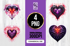 Funny Science Flask Character Clipart Sublimation PNG c Product Image 1