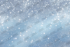 Soft Icy Blue Glitter Sparkle Winter Background Product Image 1