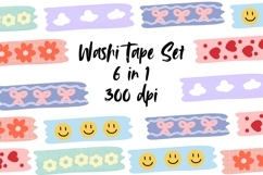 Cute Washi Tapes Set Product Image 1