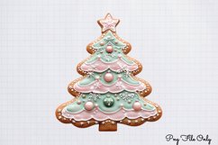 Beautiful-Christmas-Gingerbread Clipart Bundle PNG Product Image 2