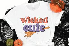 Halloween Sublimation Bundle, Spooky Retro Halloween T shirt Product Image 2