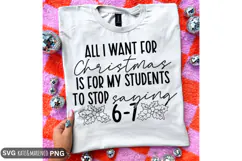 Funny Teacher Christmas SVG | 67 SVG PNG Product Image 2
