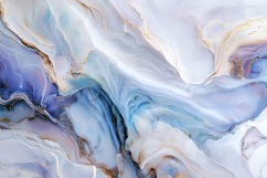 A beautiful marble pattern with swirling blue &amp; gold Product Image 1