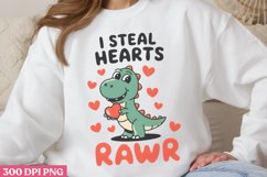 Rawr Means I love you Sublimation Bundle PNG Product Image 2