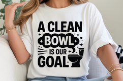 Funny Bathroom Sign SVG Bundle Product Image 2