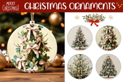 Christmas Ornament Designs, Christmas Tree Gift Tags Product Image 1