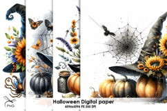 Halloween digital paper Product Image 1