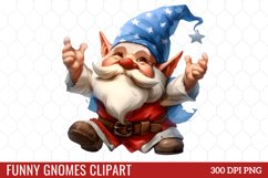 Funny Gnomes Clipart Product Image 1