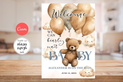 Baby Shower Welcome Sign Template 173 Product Image 1