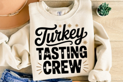 Turkey Tasting Crew Svg | Halloween Svg | Shirt Svg Product Image 2
