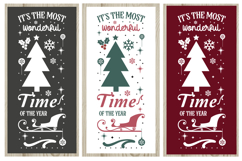 Christmas Porch Sign Svg Bundle Product Image 5