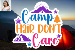 Camping Sticker SVG Bundle Product Image 4