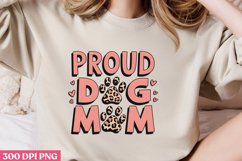 Proud dog mom PNG, Dog Mom Sublimation PNG Product Image 2