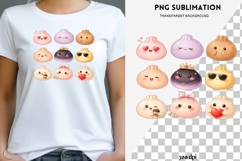 Dumplings png design for T-shirts Product Image 1