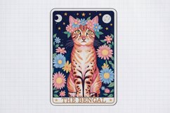 Cute Cats Tarot Card Sublimation Clipart Bundle Product Image 6