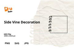 Side Vine Decoration Product Image 1