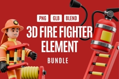 3D Fire Fighter Element Bundle Product Image 1