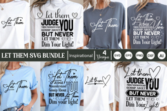 Let them SVG | Inspirational | Front and Back SVG Product Image 1