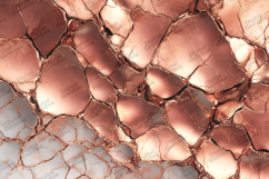 Rose Gold Cracked Marble Kintsugi Texture Paper Product Image 1