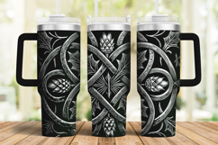 40oz Tumbler laser svg|Tumbler Celtic Knots Design Product Image 1