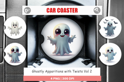 Car Coaster Ghostly Apparitions with Twists Product Image 1