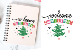 Welcome Christmas svg design Product Image 1