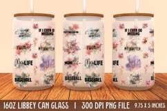 Mother's Day 16oz Can Glass Wrap, Mothers Day Can Glass Wrap Product Image 1