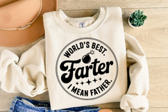 World&#039;s best farter I mean Father svg | Shirt Svg Product Image 2
