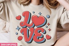 LOve PNG, Pop Art Valentine Day Clipart PNG Product Image 2