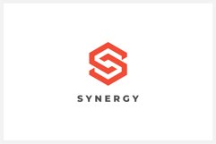 Synergy Letter S logo design vector template Product Image 1