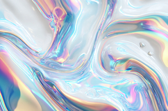 Swirling patterns and iridescent hues of blue and purple Product Image 1