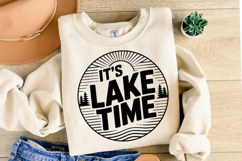 It&#039;s Lake Time svg | Svg Files for Cricut | Shirt Svg Product Image 2