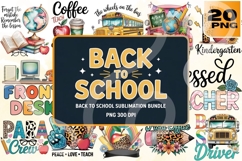 Back to School Sublimation Bundle Product Image 1