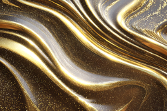 A luxurious gold and brown abstract background with swirling Product Image 1