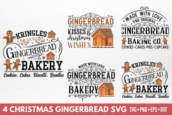 Christmas Gingerbread SVG Designs Product Image 1