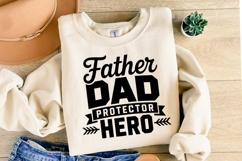 Father Dad Protector Hero svg | Svg Cut File | Shirt Svg Product Image 2