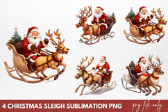 Christmas Skeleton Sublimation PNG Product Image 1