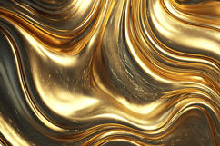Smooth flowing waves and metallic texture Product Image 1