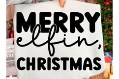 Christmas Svg, Retro Trendy T-shirt Png Product Image 1