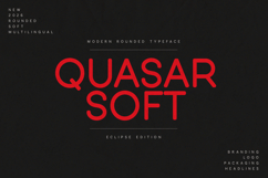 Quasar Soft Modern Rounded Sans Serif Font Product Image 1
