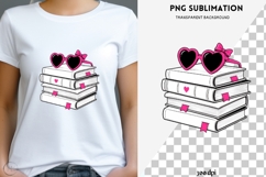 Book besties png design for T-shirts Product Image 1