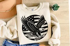 USA Eagle Svg Design | Svg Cut Files | Shirt Svg Product Image 1