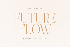 Future Flow Futuristic Elegant Serif Font Product Image 1