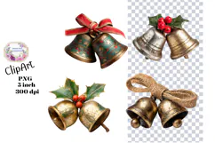 Christmas, Ephemera, PNG, Junk Journal, Vintage, clipart Product Image 1