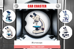 Car Coaster Lab Microscope Product Image 1