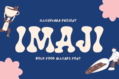 Food Imaji - Coffee Shop Logo Font Product Image 1