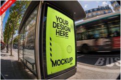 Bus Shelter Poster Closeup Product Image 1