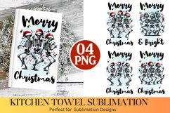Christmas Kitchen Towel - Christmas Towel Design Product Image 1