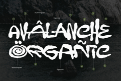 Shatoze - Experimental Irregular Quirky Urban Graffiti Font Product Image 2